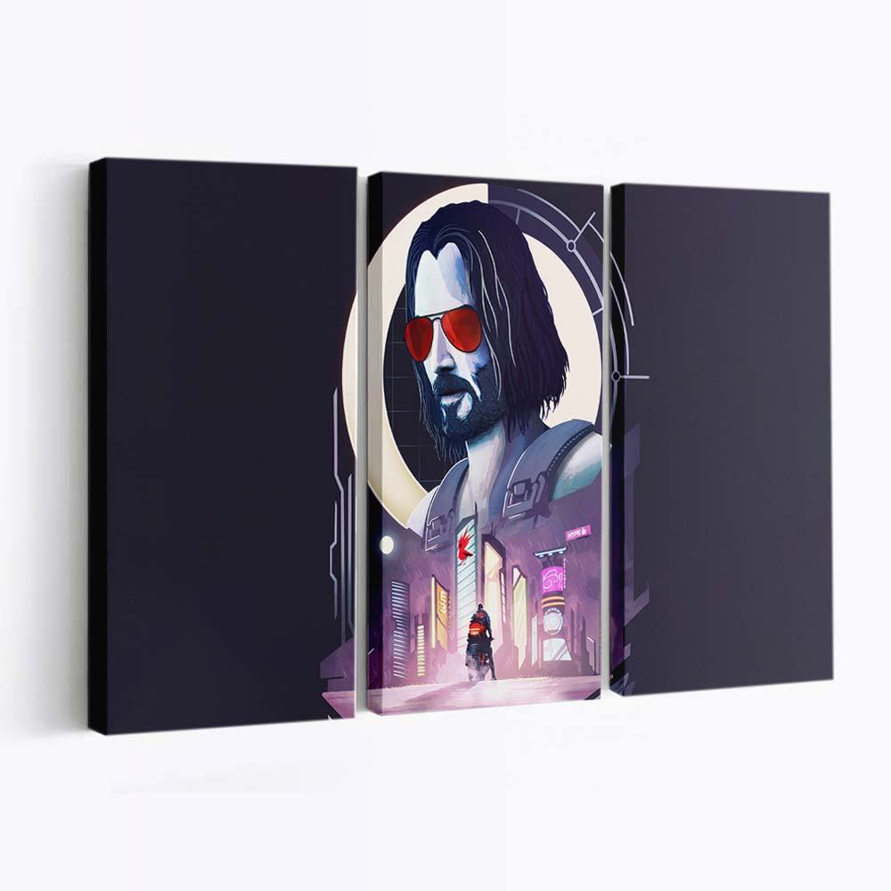 cyberpunk 2077 ft keanu reeves minimal 4k 89